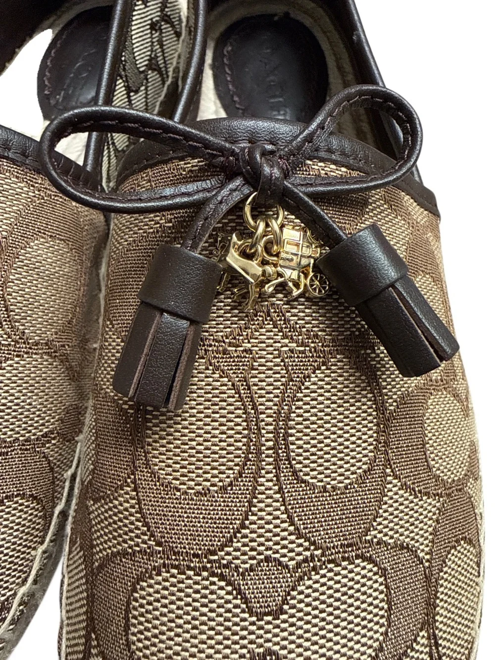 COACH CARSON ESPADRILLE LOAFERS